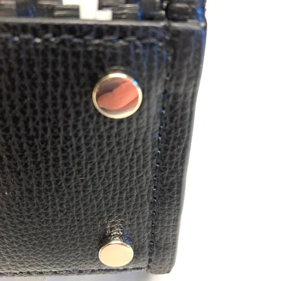 NWOT Kate Spade Darcy Top Handle Woven Houdstooth Crossbody - Picture 7 of 13